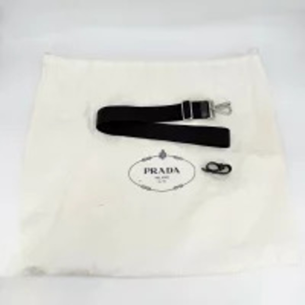 Prada Bomber Bag Triangle Tote 2Way Crossbody Bag Black - Picture 10 of 10